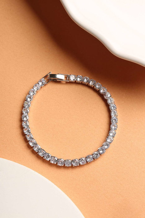 Heliophilia Silver Pulsera de Metal Multicolor BJELK2515G